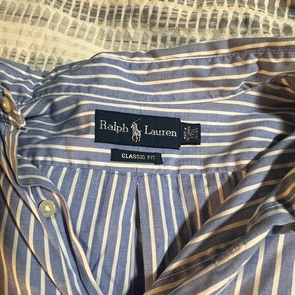 Men's Ralph Lauren Striped Shirt - Picture 3 of 3